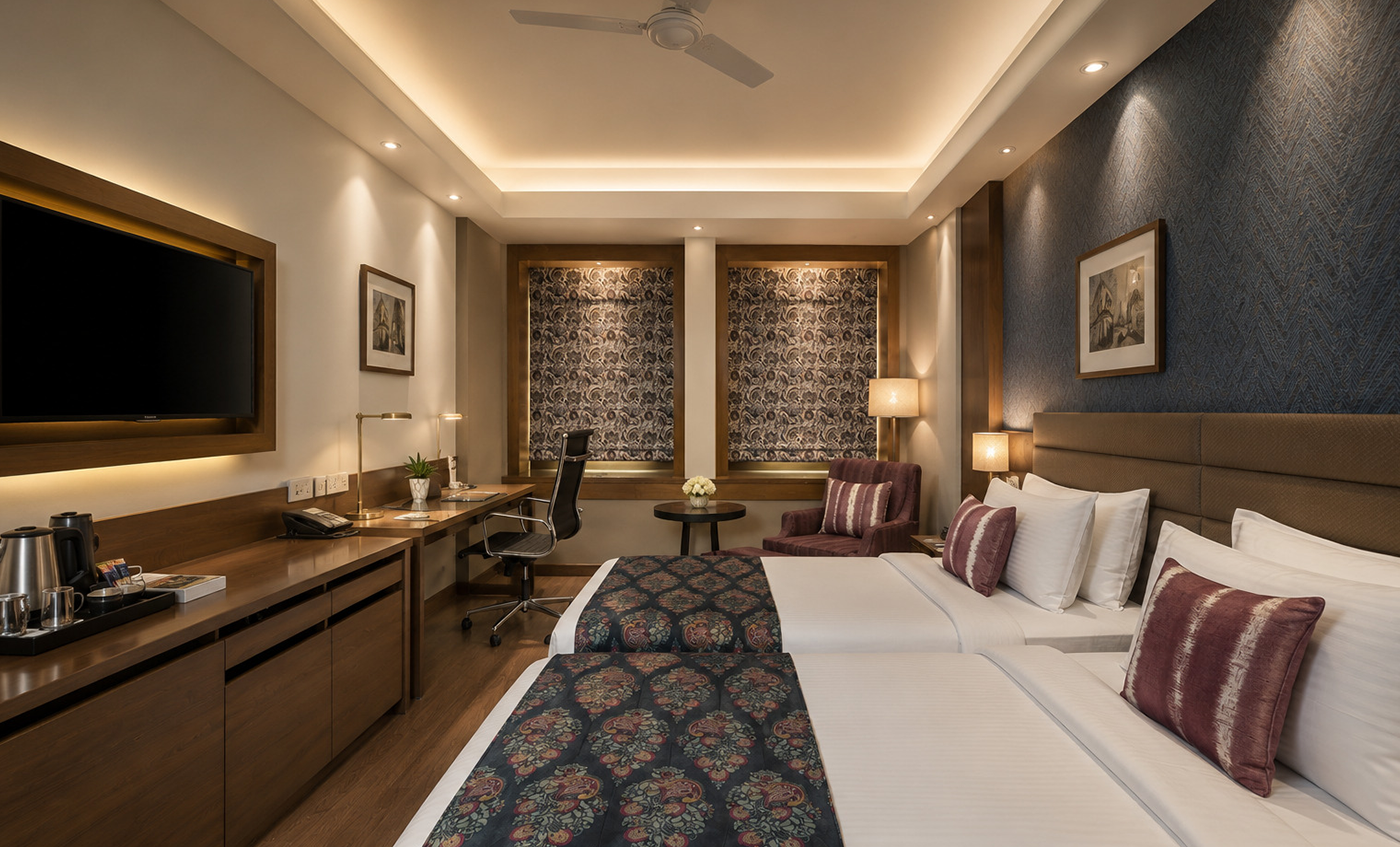 Ideal for the business traveler and leisure guest, the Club rooms are contemporary and elegant in design. Each room features a working station and offers excellent room facilities.…
