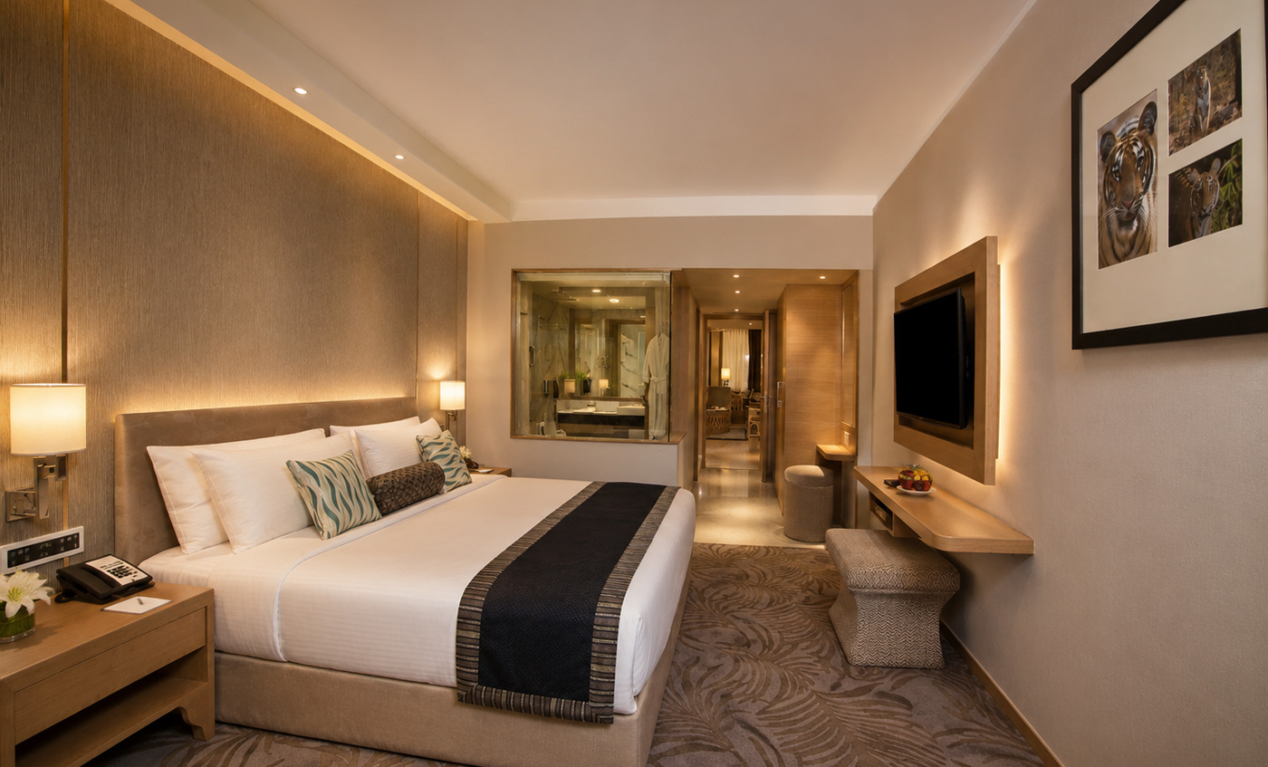 This down to earth suite room stirs a connection with nature! Despite the city-centre location, one will appreciate the serenity of this urban oasis.  This suite features wildlife photographs from…